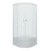 ТРИТОН Душевая кабина Риф 90*90*192 Б,глуб.подд,стекло ГРЕЙС,профиль белый