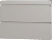 Тумба МАНХЭТТЕН подвесная 80см Белая (2ящ) с умыв.Fest 80