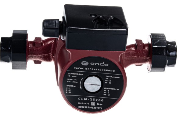 ONDO Насос циркуляционный CLM 25/60*180