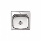 L 93838 Мойка 38*38*16 ГЛЯНЕЦ,0,8мм