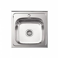 L 95060 Мойка накладная 50*60*18 ГЛЯНЕЦ,0,8мм