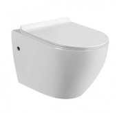 SOLE Унитаз подвесной PANDORA(безободковый,сидение дюропласт,микролифт)