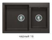 Мойка BRIG-772 №16 (Чёрный) 772*500 мм. Мойка BRIG-772 №16 (Чёрный) 772*500 мм.