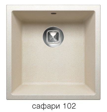Мойка TOLERO R-128 №102 (сафари) 46*46 см
