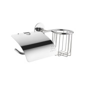 L 5703-1 Бумагодержатель+ дезодорант навесной самоклеящийся