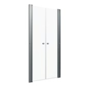 ТРИТОН Душевая дверь Дабл 90*185(5мм)прозрачное стекло