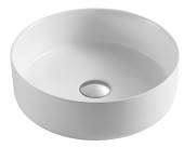 Azario AZ 3134-MW Раковина накладная матовая белая 355х355х120