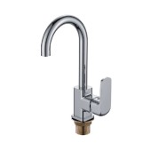 L4044-2 Смеситель для кухни высокой боковой с гайкой
