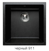 Мойка TOLERO R-128 №911 (черный)  46*46 см Мойка TOLERO R-128 №911 (черный)  46*46 см