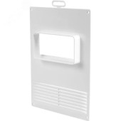 Площадка торцевая 200*240 для прямоуг.канала ГОРИЗ 110*55(ТППГ 511)