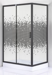 ДАНА Душевая кабина 505В 120*80*194, прозр.стекло,профиль черный,поддон 13см ПРЯМОУГОЛЬНЫЙ ДАНА Душевая кабина 505В 120*80*194, прозр.стекло,профиль черный,поддон 13см ПРЯМОУГОЛЬНЫЙ