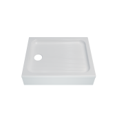 ТРИТОН Поддон акриловый 100*80 низкий, прямоугольный с сифоном