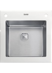 Мойка TOLERO TG-500 Белая 500*500мм Мойка TOLERO TG-500 Белая 500*500мм