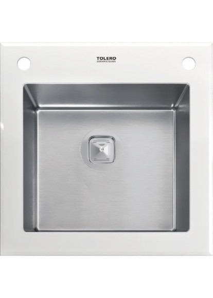 Мойка TOLERO TG-500 Белая 500*500мм