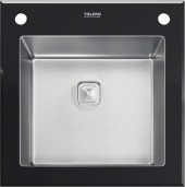 Мойка TOLERO TG-500 Чёрная 500*500мм Мойка TOLERO TG-500 Чёрная 500*500мм