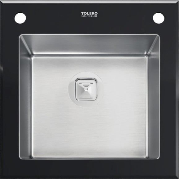 Мойка TOLERO TG-500 Чёрная 500*500мм