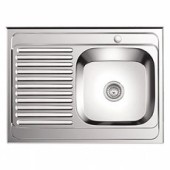 L 98060-R Мойка накладная 80*60*18 ГЛЯНЕЦ 0,8мм L 98060-R Мойка накладная 80*60*18 ГЛЯНЕЦ 0,8мм