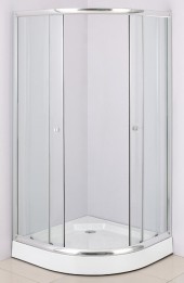 ДАНА Душевая кабина 522 100*100*195,мат.стекло,профиль хром,поддон 15см ДАНА Душевая кабина 522 100*100*195,мат.стекло,профиль хром,поддон 15см