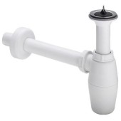 Сифон VIEGA бутылочный 1 1/4х1 1/4 пластик белый  (103927)