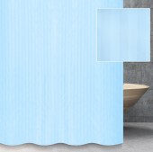 SAVOL Шторка S-01820B текстиль (180*200) Синяя полоска SAVOL Шторка S-01820B текстиль (180*200) Синяя полоска