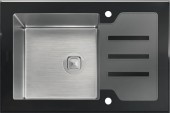 Мойка TOLERO TG-780 Чёрная 780*500мм Мойка TOLERO TG-780 Чёрная 780*500мм