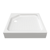 ТРИТОН Поддон акриловый 90*90 низкий,квадратный с сифоном