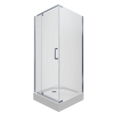 ТРИТОН Душевая кабина Терра-Хром 90*90*207,низ.квадр.подд,стекло ПРОЗРАЧНОЕ,профиль хром