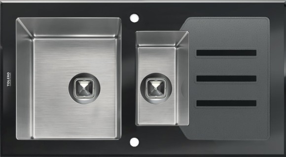 Мойка TOLERO TG-920К Чёрная 920*500мм