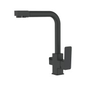 L4080В-3 Смеситель для кухни черный с фильтром