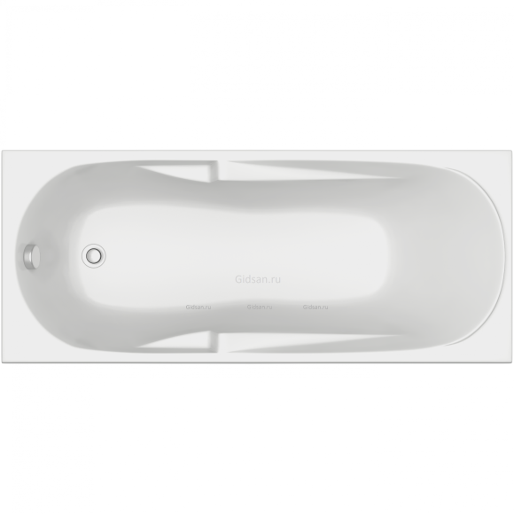 BAS Ванна Мальта   170*75 на каркасе