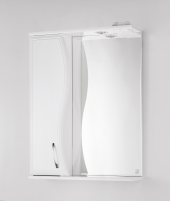 Зеркало-шкаф ПАНДА 75 (Лев) ВОЛНА 75см. с подсветкой Зеркало-шкаф ПАНДА 75 (Лев) ВОЛНА 75см. с подсветкой