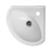 SANITA Умывальник ВЕЕР 36*36 см,угловой