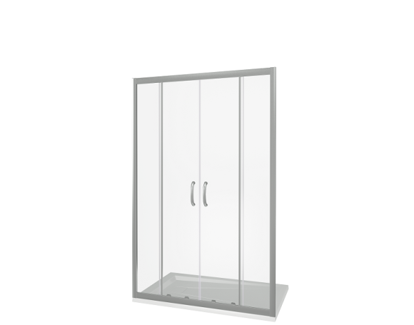 BAS Душевое ограждение INFINITY WТW-ТD-150-C-CH