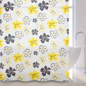 SAVOL Шторка S-6PEVA07 клеенка (180*180) Цветы SAVOL Шторка S-6PEVA07 клеенка (180*180) Цветы