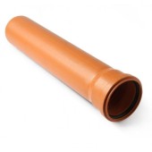 Труба кан.110*1м 2,7мм EUROPLAST