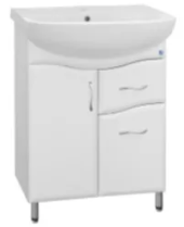 Тумба №11 (1ящ) ВОЛНА 65см.под умыв.Байкал 65