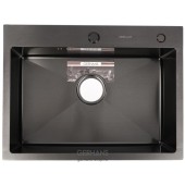 К36045В GERHANS Мойка PVD графит кухонная премиум (600х450) К36045В GERHANS Мойка PVD графит кухонная премиум (600х450)