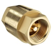 MIRAYA  Клапан обратный усиленный 1" (латунный золотник)