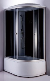 ДАНА Гидробокс 717В 120*80*215 ПРАВ глуб.поддон,чер.зад.стекло,тонир.перед.стекло ДАНА Гидробокс 717В 120*80*215 ПРАВ глуб.поддон,чер.зад.стекло,тонир.перед.стекло