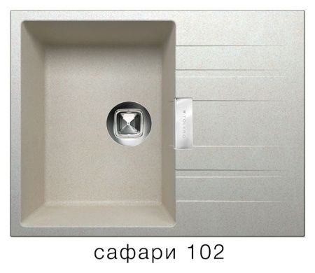 Мойка TOLERO TL-650 №102 (сафари) 650*500мм