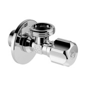 MIRAYA  Кран вент для подкл.сантехприборов,угловой НР 1/2*1/2 с отражателем MIRAYA  Кран вент для подкл.сантехприборов,угловой НР 1/2*1/2 с отражателем