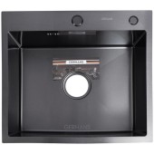 К36050В GERHANS Мойка PVD графит кухонная премиум (600х500) К36050В GERHANS Мойка PVD графит кухонная премиум (600х500)