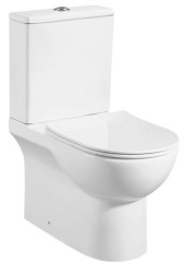 AZARIO AZ-848 Унитаз-Компакт AMBRA,безободковый(прямой выпуск,2-реж.слив,сидение дюро,микролифт)