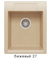 Мойка ARGO №420 №27 (Бежевый) 420*510 мм. Мойка ARGO №420 №27 (Бежевый) 420*510 мм.