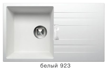 Мойка TOLERO TL-750 №923 (белый) 750*500мм