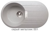 Мойка TOLERO TL-780 №001 (серый металлик) 780*435мм Мойка TOLERO TL-780 №001 (серый металлик) 780*435мм