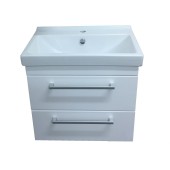 Тумба подвесная LORANTO МОДЕРН 60/2 (600*600*435) с раковиной FEST 60 Тумба подвесная LORANTO МОДЕРН 60/2 (600*600*435) с раковиной FEST 60