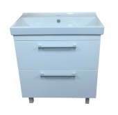 Тумба LORANTO МОДЕРН 60/2 (600*850*435) с раковиной SAVA 60 Тумба LORANTO МОДЕРН 60/2 (600*850*435) с раковиной SAVA 60