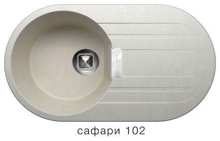 Мойка TOLERO TL-780 №102 (сафари) 780*435мм