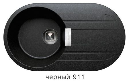Мойка TOLERO TL-780 №911 (чёрный) 780*435мм